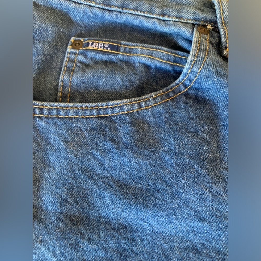Lee Men’s Regular Fit Straight Leg Jeans - Picture 4 of 9